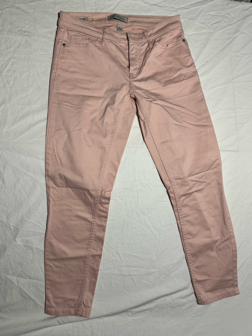 Calvin Klein Jeans Ankle Skinny Light Pink Jean Jeggings Size 4
